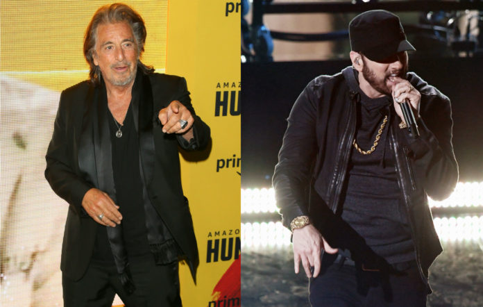 Al Pacino todo un lolosaurio: Dice que ama a Eminem desde su show en los Oscars 2020
