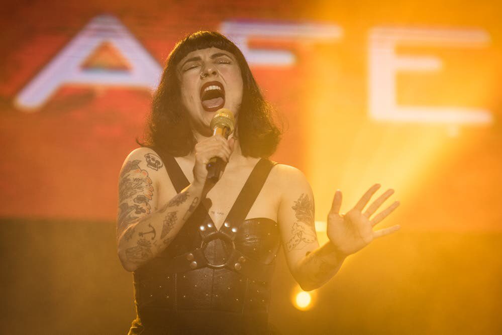 mon laferte cosquin rock argentina