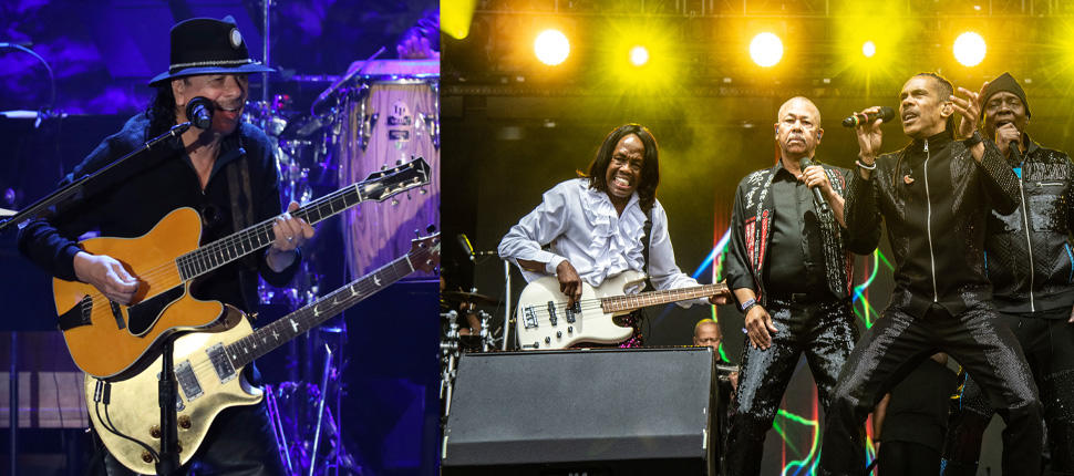 santana gira con earth wind and fire