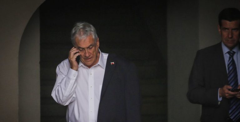 Presidente Sebastián Piñera asegura que no descartaría un nuevo Estado de Emergencia