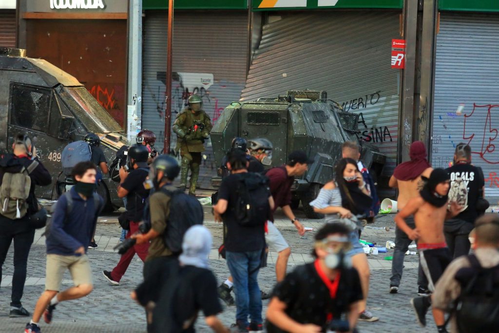 Con casi 500 personas detenidas en manifestaciones terminó la jornada de ayer