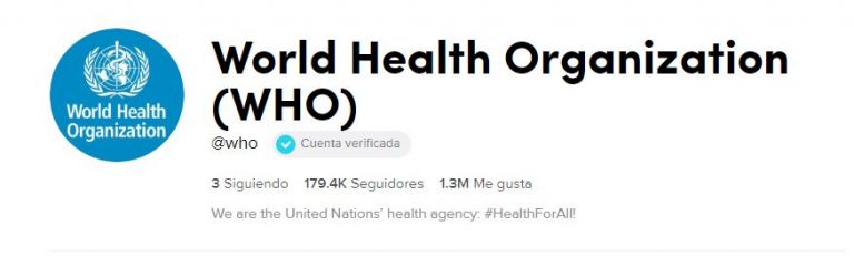 OMS se crea cuenta de TikTok para poder informar sobre el coronavirus