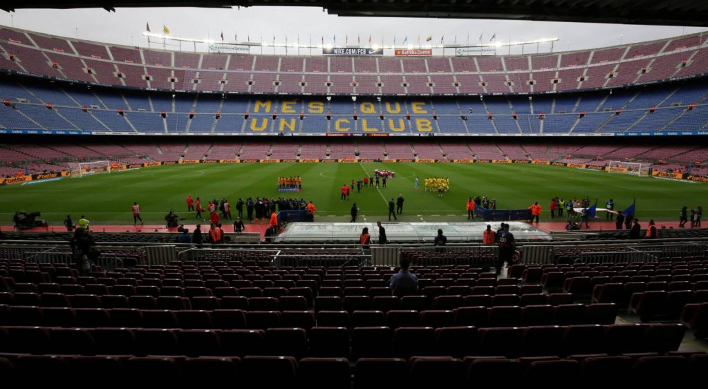 Ligas europeas se jugarían sin público por Coronavirus