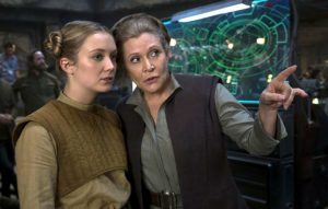 El nuevo documental de "Star Wars" muestra a la hija de Carrie Fisher filmando las escenas de Leia