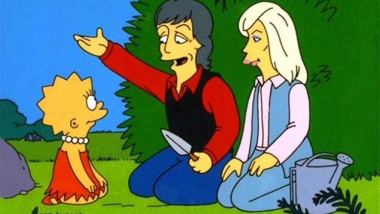 Paul McCartney siempre comprueba que Lisa Simpsons sea vegetariana