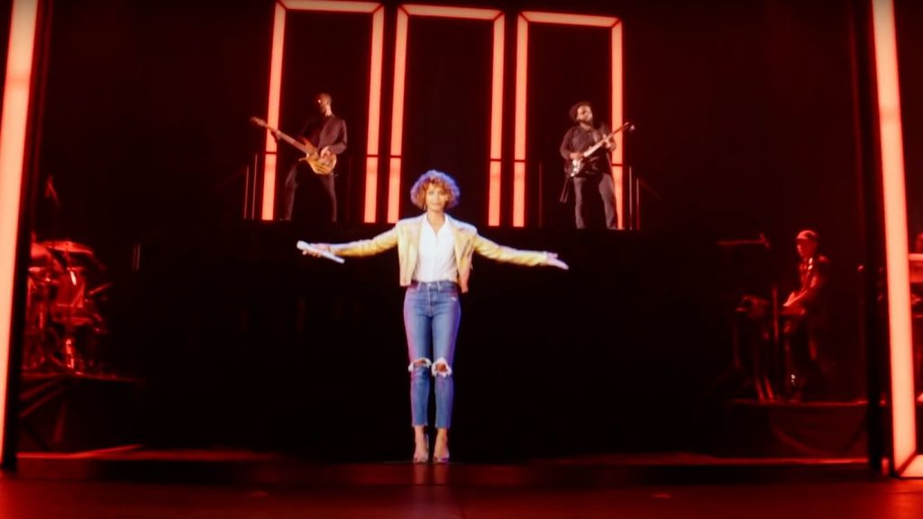 whitney houston holograma 2