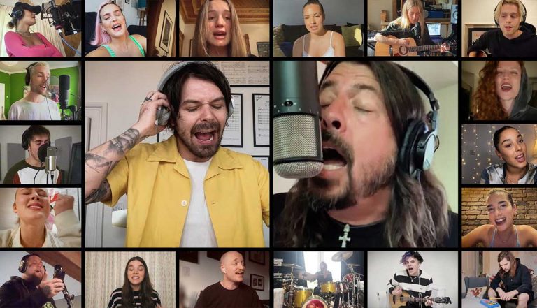 Foo Fighters, Dua Lipa y Colplay hacen cover de "Times Like These"