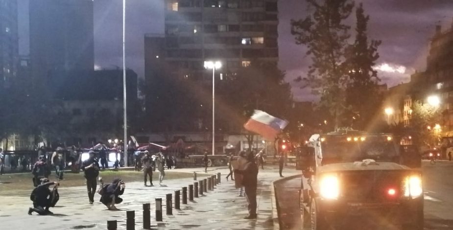 manifestaciones plaza italia