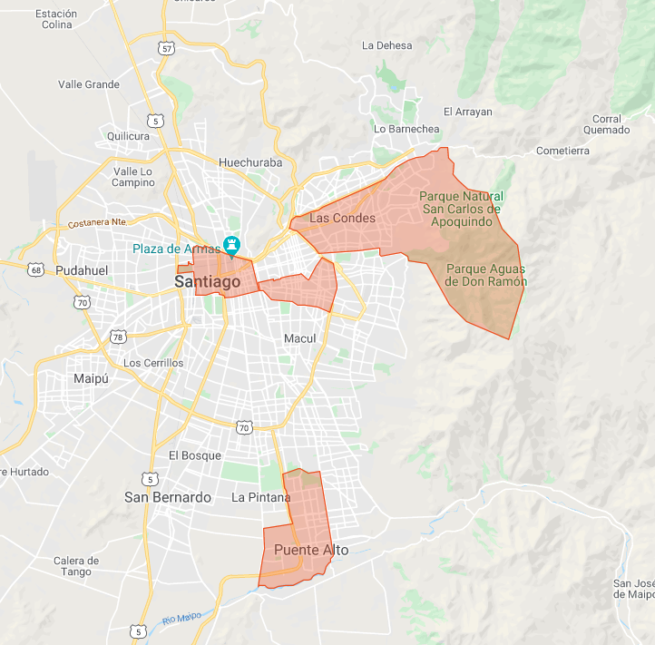 Mapa Asi Se Dividiran Las Comunas Con Y Sin Cuarentena A Partir Del Lunes