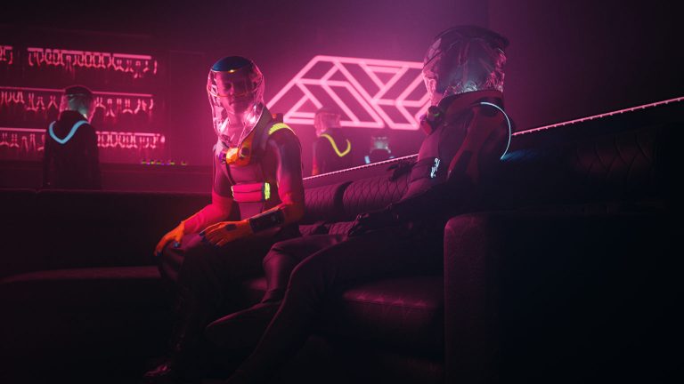 production club trajes y cascos para fiestas covid-19 2