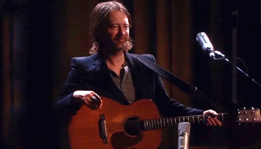 Radiohead basement concert concierto sotano