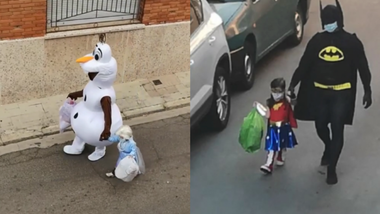 disfraces en cuarentena