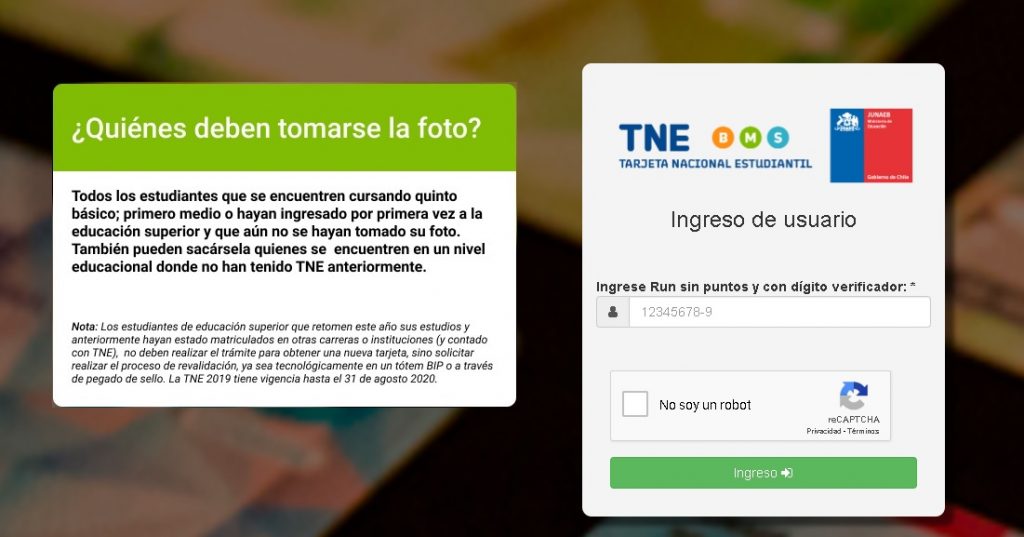 renovacion tne 2020 pase escolar