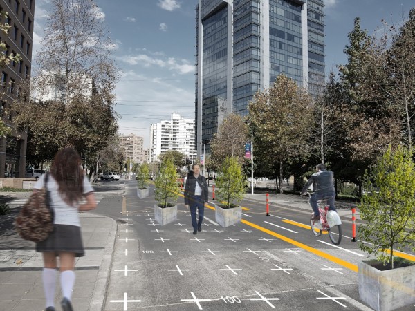 ciclovia tactica covid presidente riesco