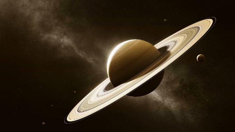 Científicos crearon una animación que explica qué tan largos son los anillos de Saturno