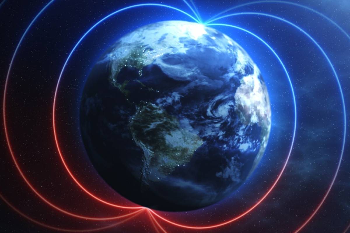 Polo magnético de la tierra lugar y podría afectar tu celular — Rock&Pop