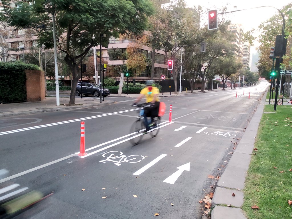 ciclovia tactica covid presidente riesco