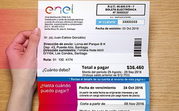 enel luz junio 2020