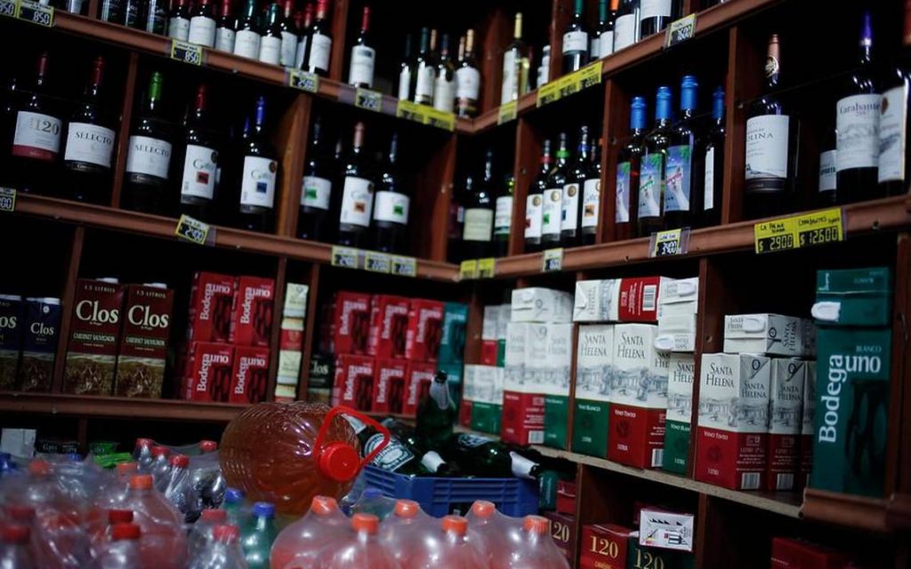 venta de alcohol online chile pandemia