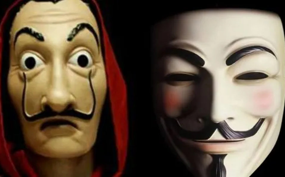 origen mascara anonymus