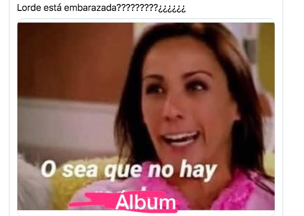 lorde embarazo memes