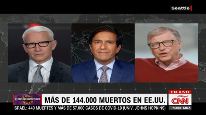 bill gates 2021 escenario coronavirus