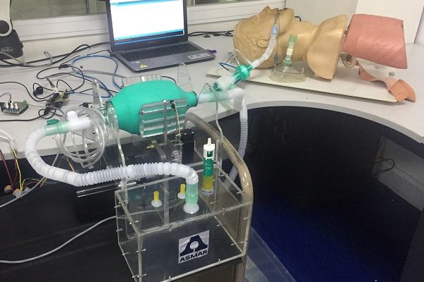 Fotografía: Prototipo Ventilador Asmar-UdeC