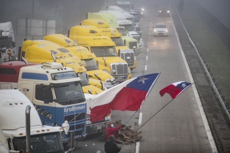 paro nacional de camioneros