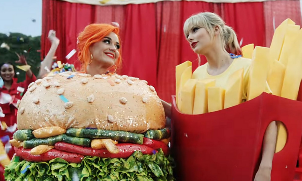 Katy Perry y Taylor Swift