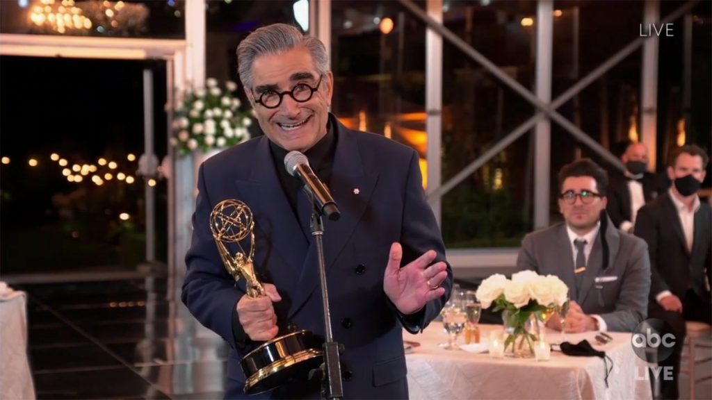 eugene levy emmys 2020