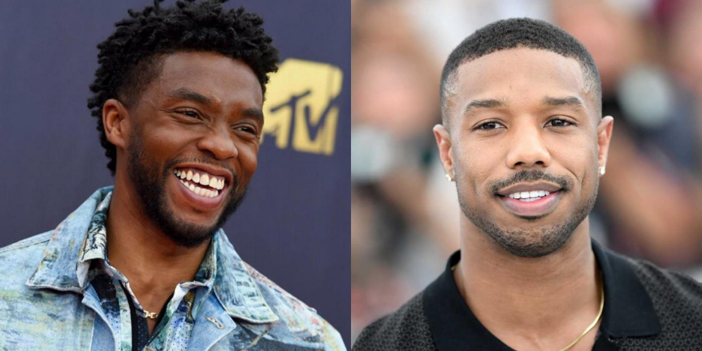 Michael B. Jordan y Chadwick Boseman