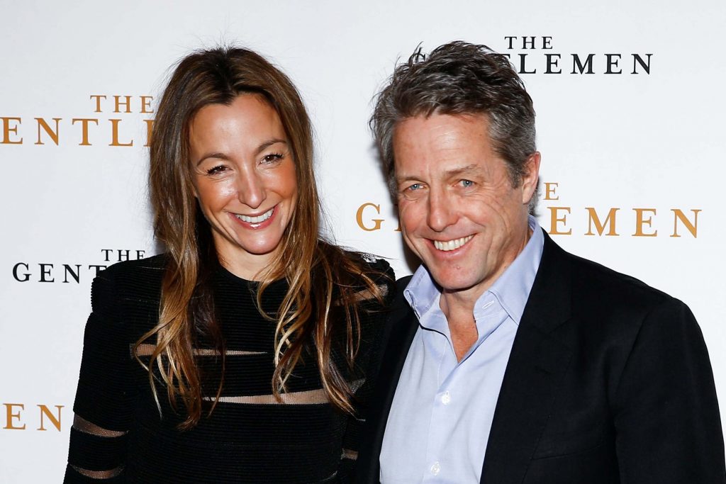 hugh grant and Anna Eberstein