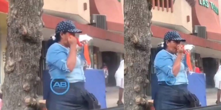 mujer mascarilla colombia