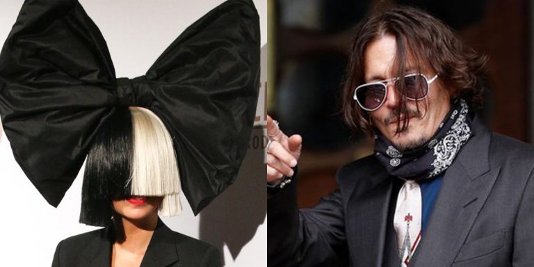 sia johnny depp