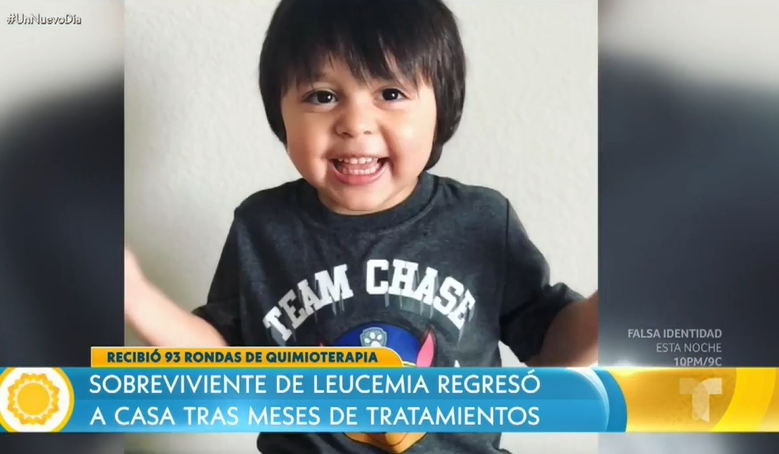 niño leucemia 4 años