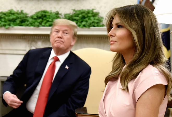 melania trump divorcio