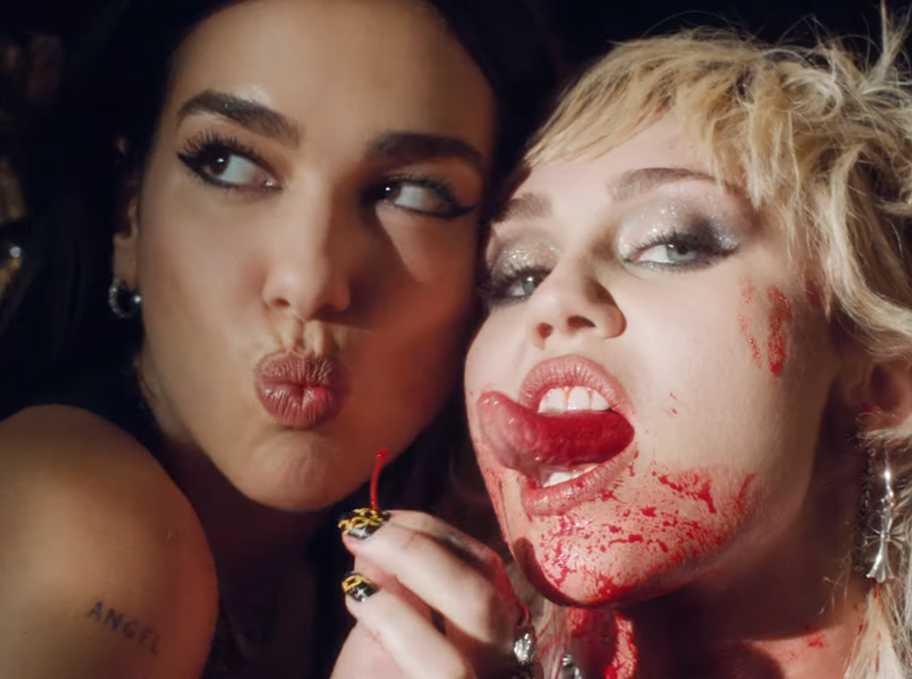 miley cyrus dua lipa