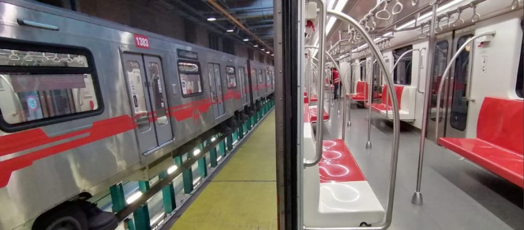 NS16 nuevos trenes linea 5 de metro