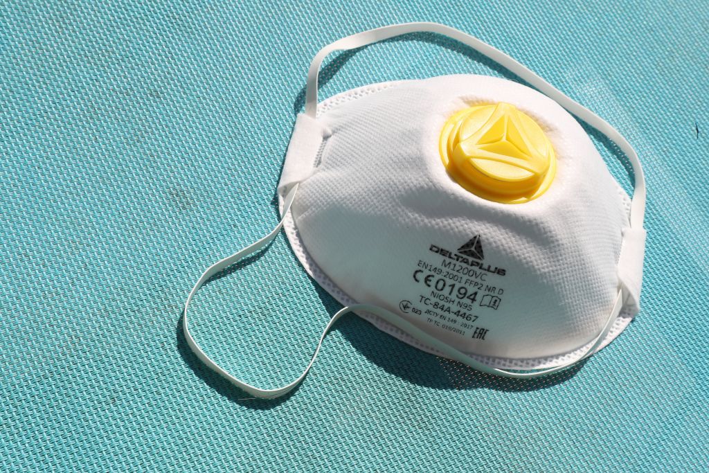 mascarillas válvulas