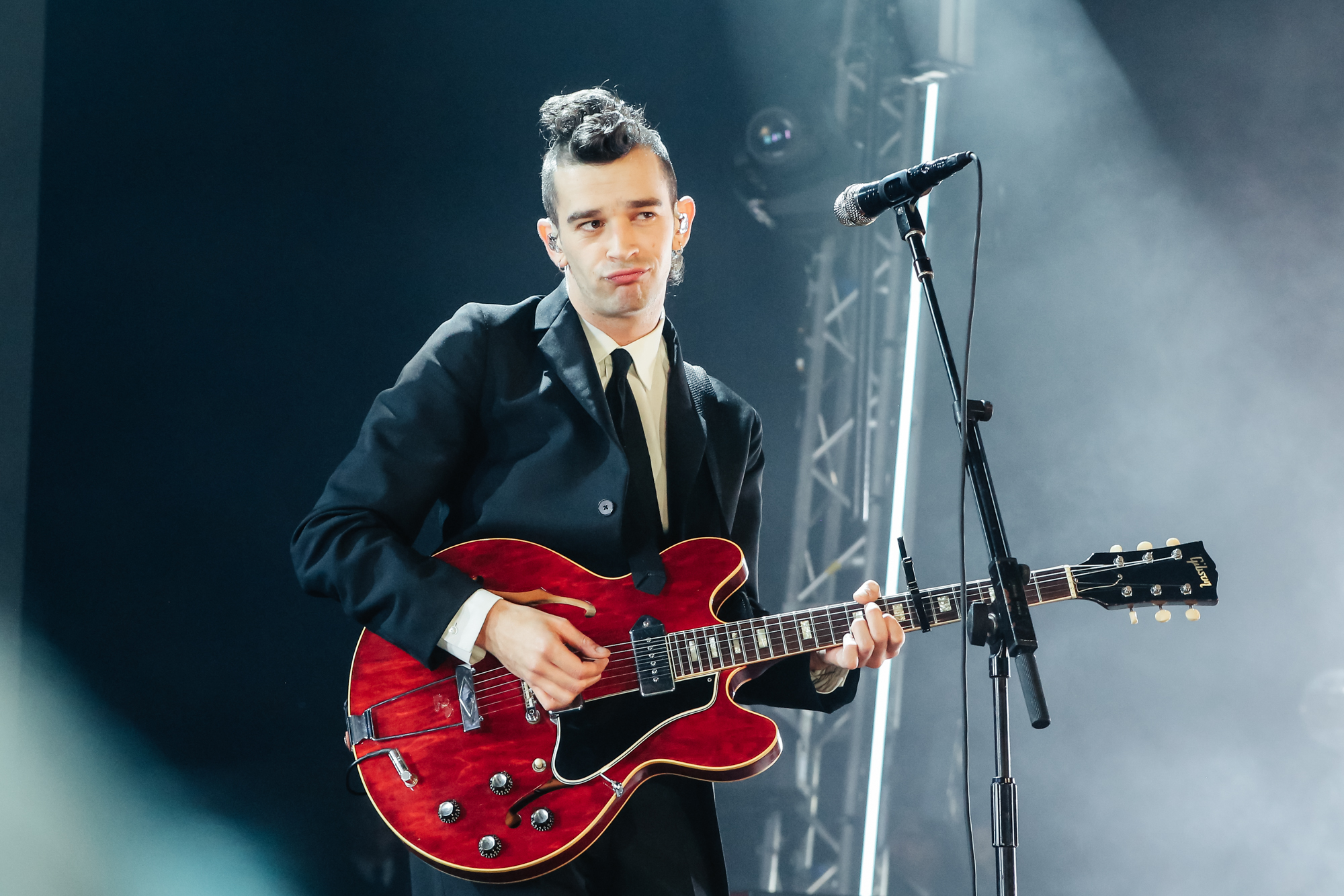 Matty Healy de The 1975 llama a pedir justicia por Gustavo Gatica Matty Healy de The 1975 llama a pedir justicia por Gustavo Gatica