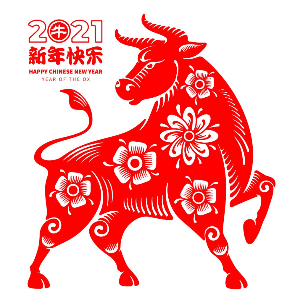 año nuevo chino 2021 buey