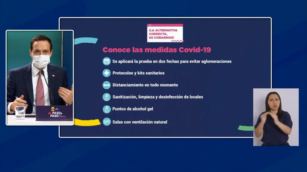 prueba de transición qué llevar