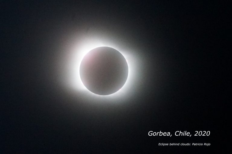 Mejores fotos eclipse 2020 Chile, por Patricio Rojas.