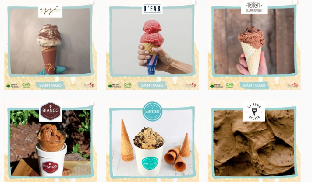 The Top Ice Cream Helados desde 990 para los más fanáticos — Rock&Pop