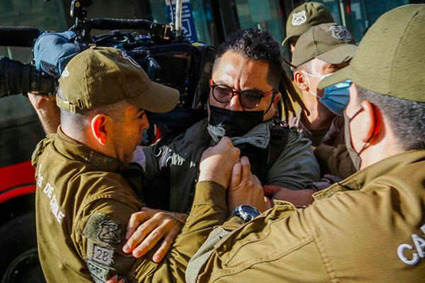 camarógrafo detenido