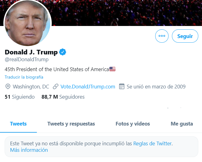 trump facebook twitter
