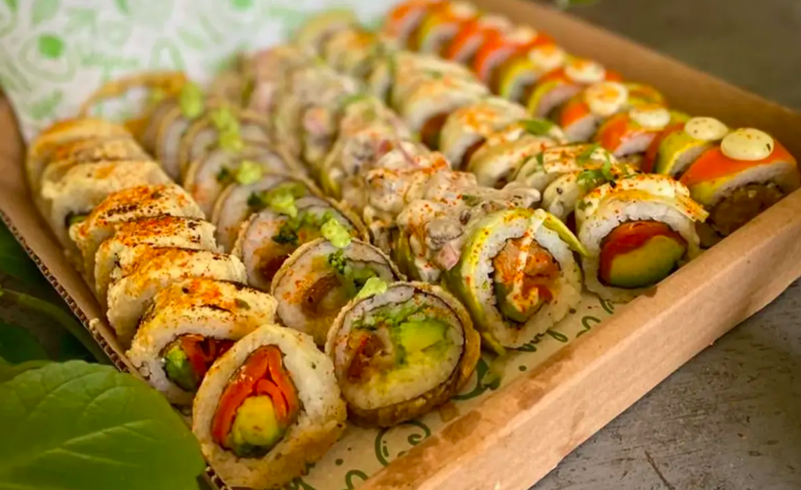 sushi vegano