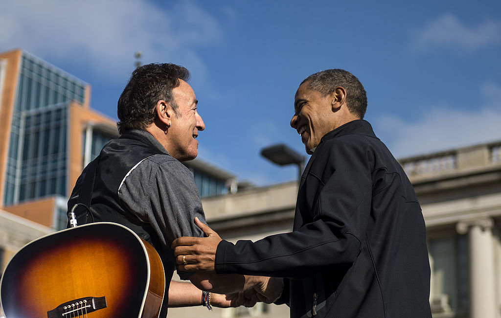 regenades barack obama y bruce springsteen