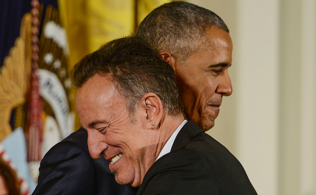 regenades barack obama y bruce springsteen