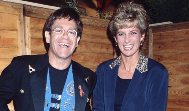 Elton John y Diana